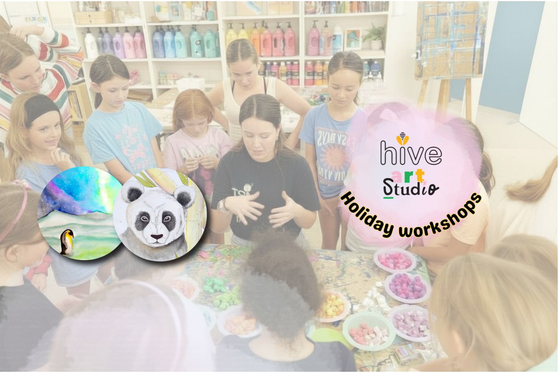 Hive Holiday Art Workshop week 2 winter 2026